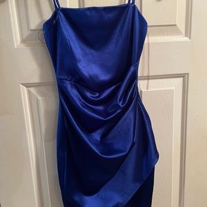 Blue dress